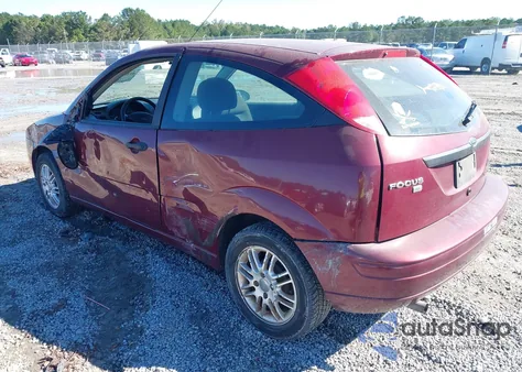 2007 Ford Focus S/Se/Ses из США, поврежденный, VIN 1FAHP31N17W191001